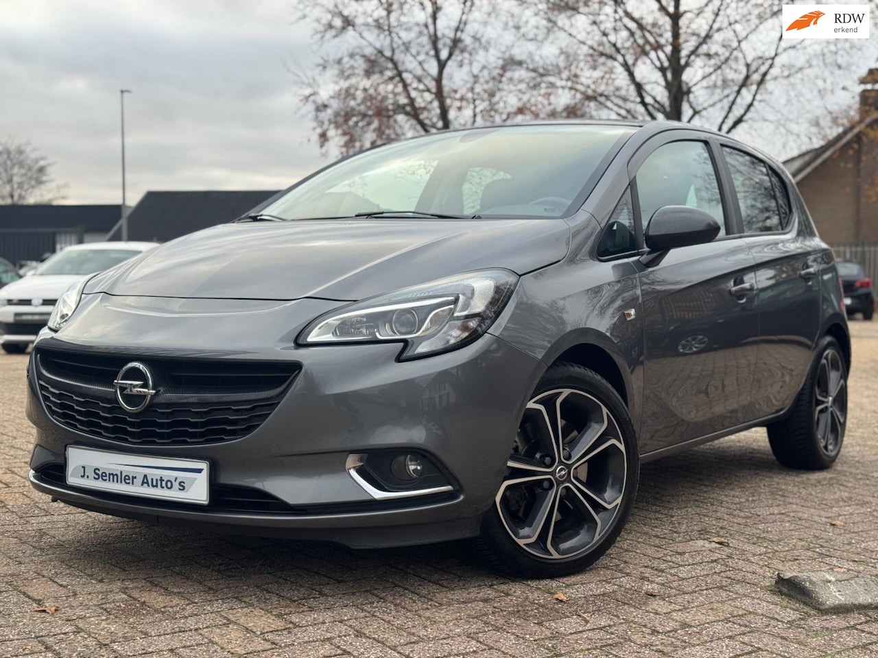 Opel Corsa - 1.4 TURBO COLOR 150PK STUUR/STOELVERW. CRUISE PDC CARBON PACK - AutoWereld.nl