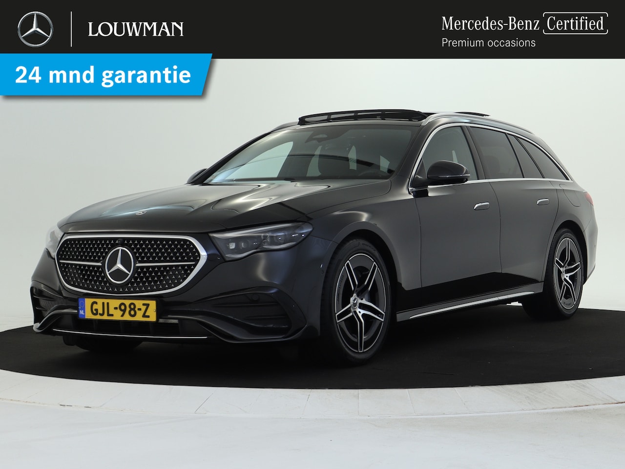 Mercedes-Benz E-klasse Estate - 300 e Exclusive Line | AMG Line | Night Pakket | Panoramadak | Lederen bekleding | Alarm. - AutoWereld.nl