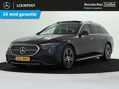 Mercedes-Benz E-klasse Estate - 300 e AMGLine | AMG Line | Night Pakket | Panoramadak | Lederen bekleding | Alarm | Inclus