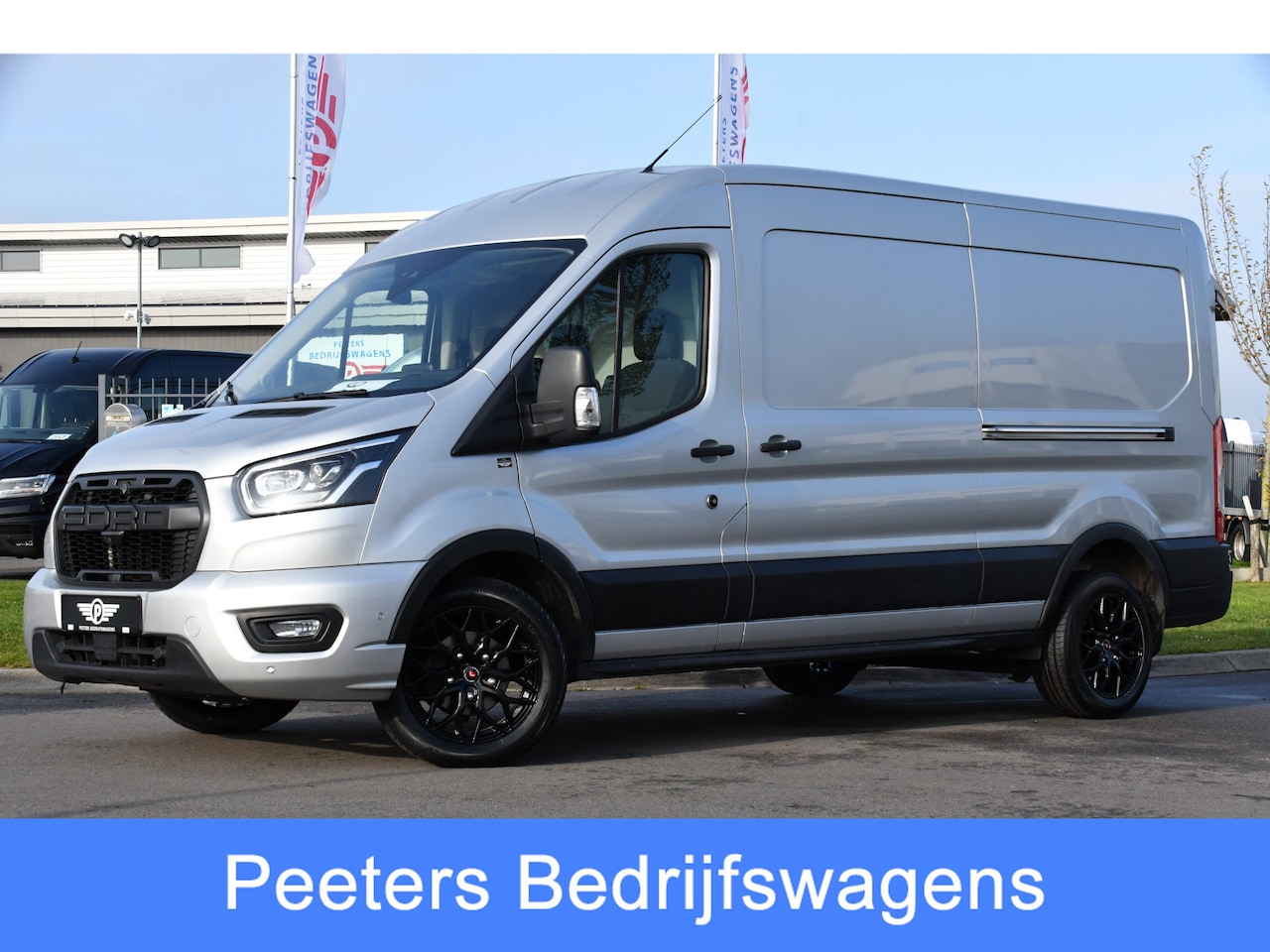 Ford Transit - 350 2.0 TDCI L3H2 Limited PB Edition Adaptieve Cruise, 360 Camera, Carplay, 185pk, Automaa - AutoWereld.nl