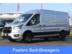 Ford Transit - 350 2.0 TDCI L3H2 Limited PB Edition Adaptieve Cruise, 360 Camera, Carplay, 185pk, Automaa
