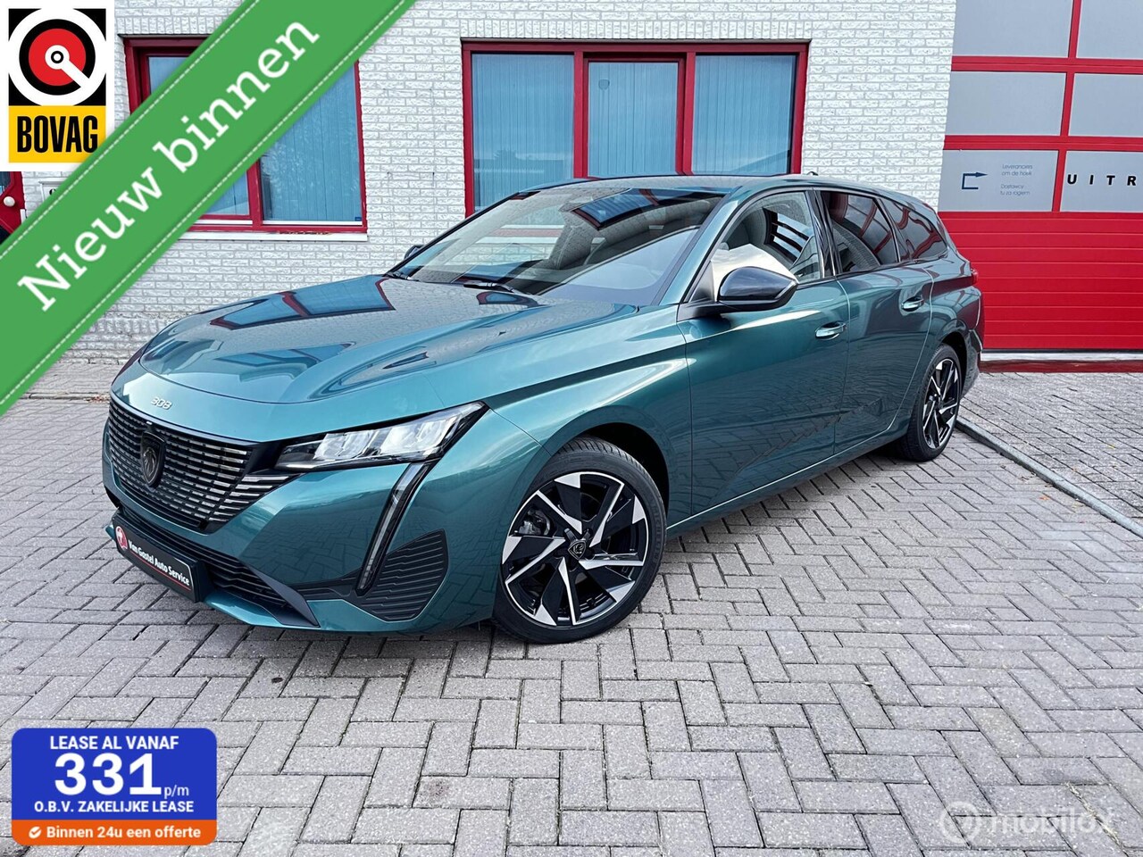 Peugeot 308 SW - 1.2 PureTech Allure/AUTOMAAT/NAVI/360CAM - AutoWereld.nl