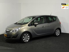 Opel Meriva - 1.4 Turbo Cosmo|nieuwe apk|trekhaak|boord computer|Navi|vol in opties|hoge instap|ruime au