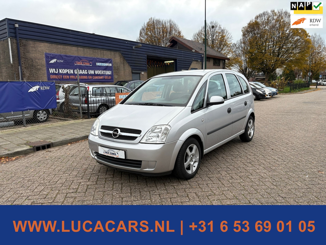 Opel Meriva - 1.6-16V Enjoy AUTOMAAT + NIEUWE APK! - AutoWereld.nl