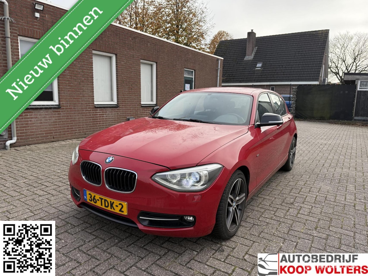 BMW 1-serie - 116i Sport Automaat Xenon Navi - AutoWereld.nl