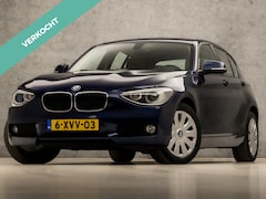 BMW 1-serie - 116i Luxury Automaat (4 CILINDER, LOGISCH NAP, NAVIGATIE, DEALER ONDERHOUDEN, XENON, LEDER