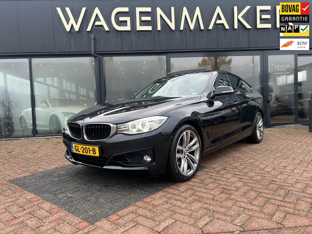 BMW 3-serie Gran Turismo - 320i High Executive AUT|NAVI|Leder - AutoWereld.nl