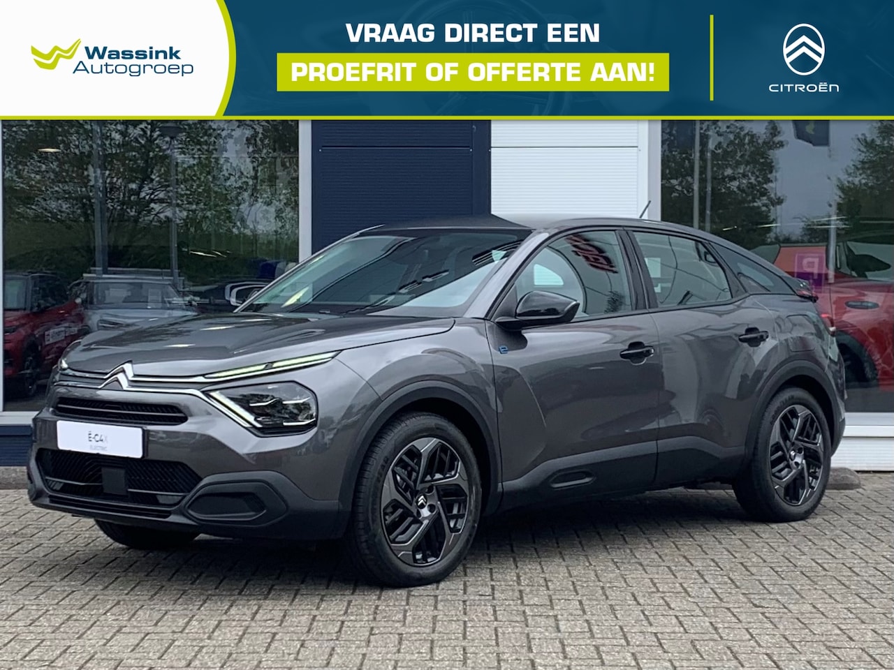 Citroën Ë-C4 - EV 50kWh 136pk You 3-Fase | Airconditioning | Cruise control | Parkeer Camera | Bluetooth - AutoWereld.nl