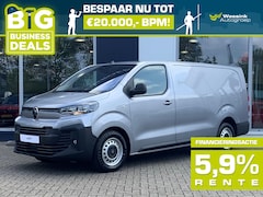 Citroën Jumpy - GB 2.0 BlueHDi 180pk L3 Automaat 3-zits | BPM VRIJ | Trekhaak | Houten afwerking laadruimt