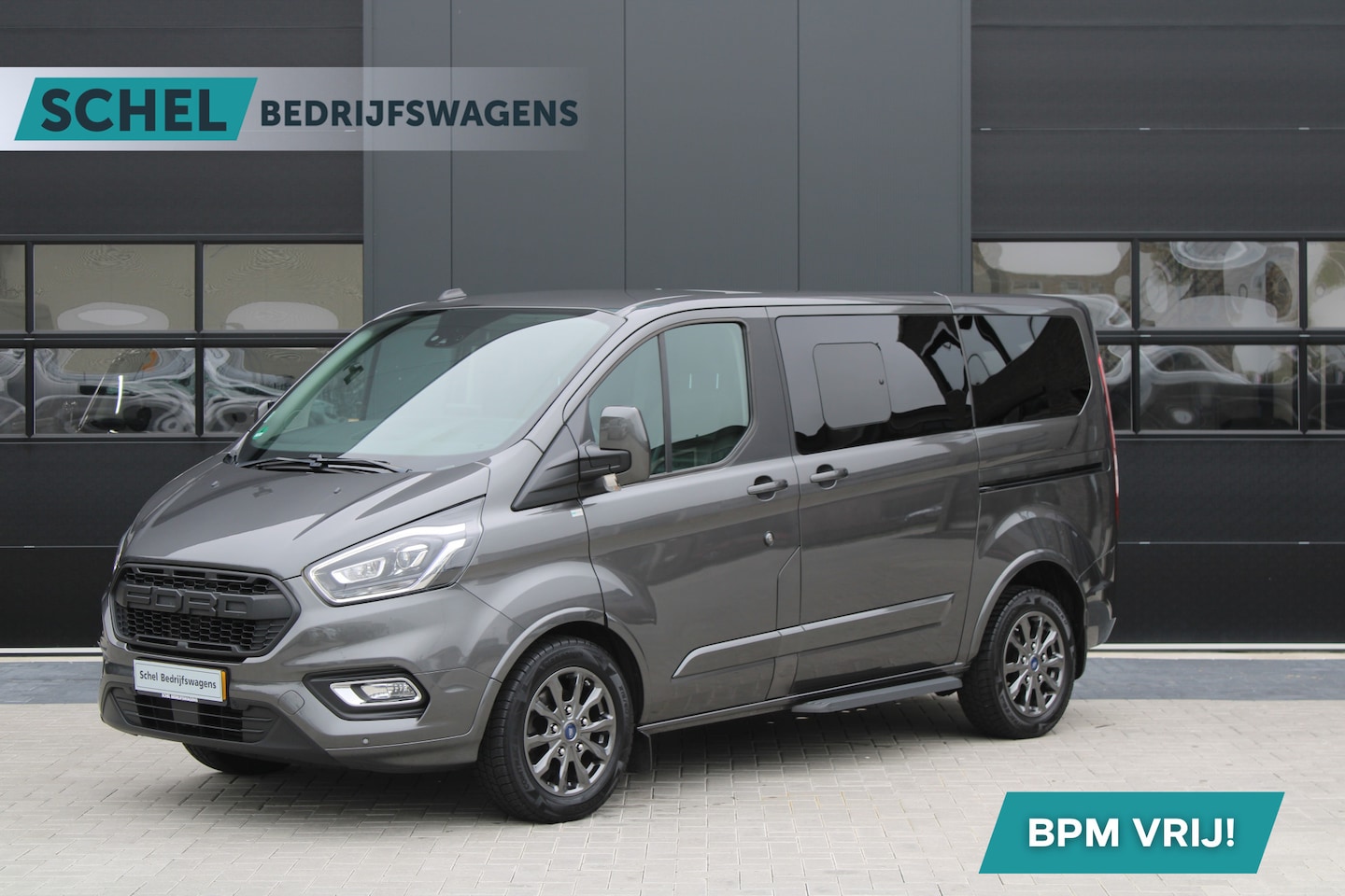 Ford Transit Custom Tourneo - 320 2.0 TDCI L1H1 170pk - Automaat - Leder - ACC - 1+1 stoelopstelling - Bi-Xenon -Stoelve - AutoWereld.nl