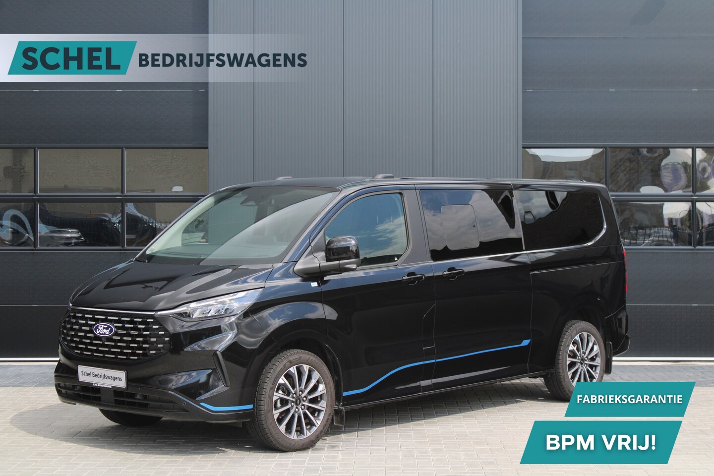 Ford Model T - Custom 320 2.0 TDCI L2H1 Titanium X DC 170pk - Adaptive Cruise - LED - Blind Spot - Leder - AutoWereld.nl