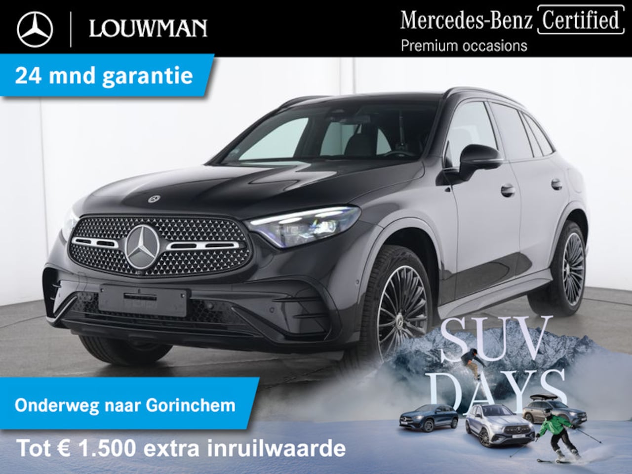 Mercedes-Benz GLC-klasse - 300 e 4MATIC AMG Plug-In Hybride AMG Line | Night Pakket | Panoarma Schuif-Kanteldak | 20 - AutoWereld.nl