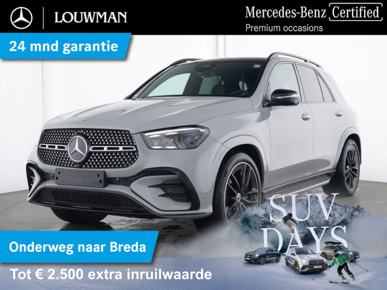 Mercedes-Benz GLE-Klasse - 400 e 4MATIC AMG Plug-In Hybride AMG Line | Night Pakket | Trekhaak | Panorama Schuif=Kant - AutoWereld.nl
