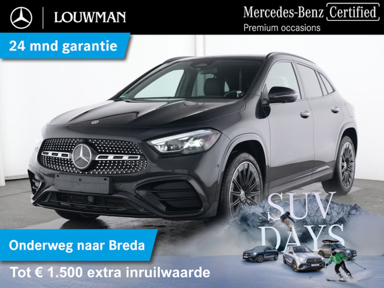 Mercedes-Benz GLA-Klasse - 250 e AMG Plug-In Hybride AMG Line Premium Plus | Night Pakket | Trekhaak | Panorama Schui - AutoWereld.nl