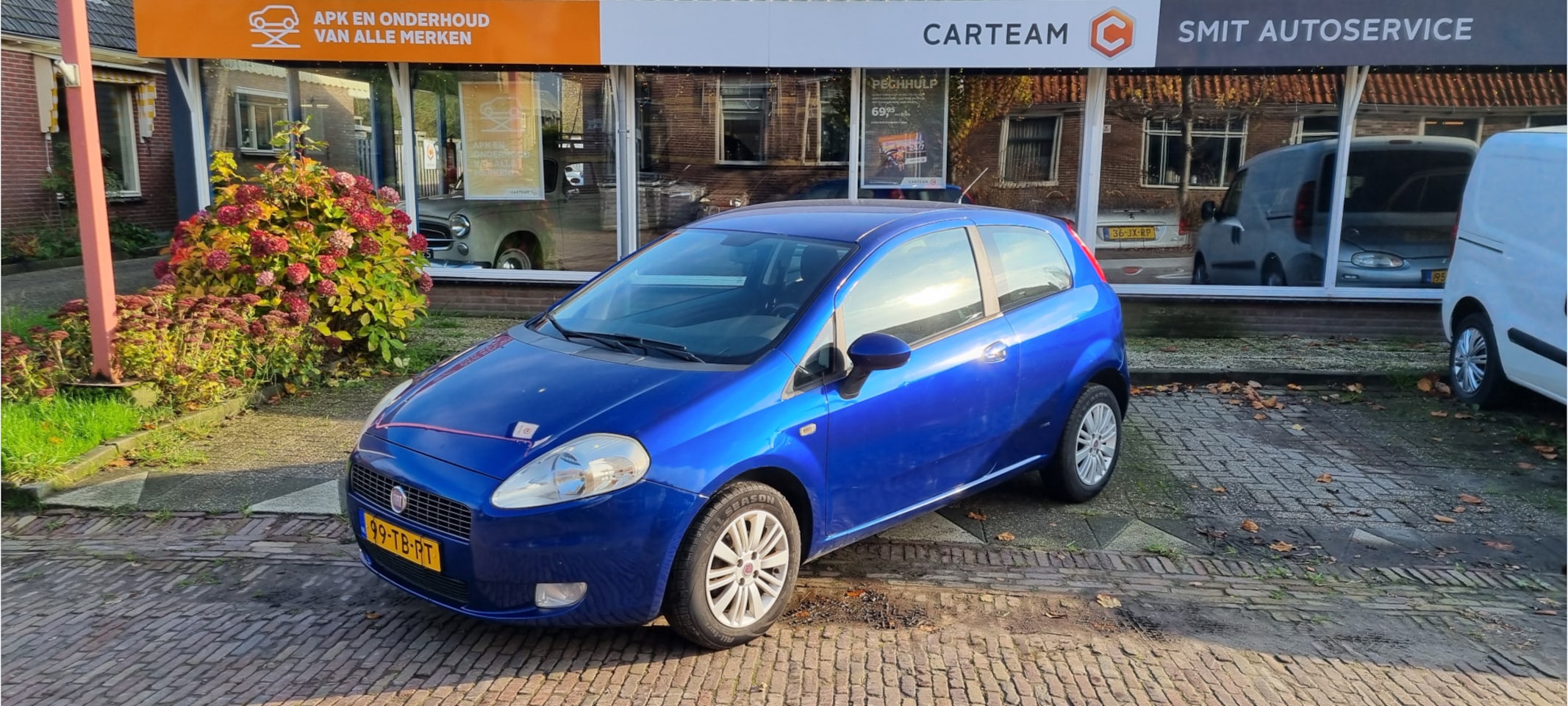 Fiat Grande Punto - 1.4 Edizione Prima Climatconntrol LMV Electr ramen - AutoWereld.nl