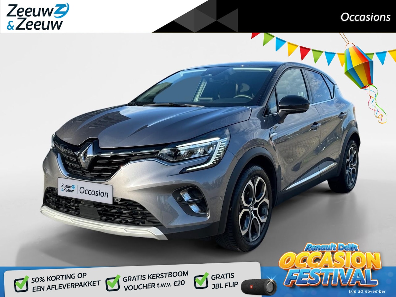 Renault Captur - 140PK TCe Intens Automaat | 360 Camera | Stoelverwarming | Navi | Apple CarPlay/Android Au - AutoWereld.nl