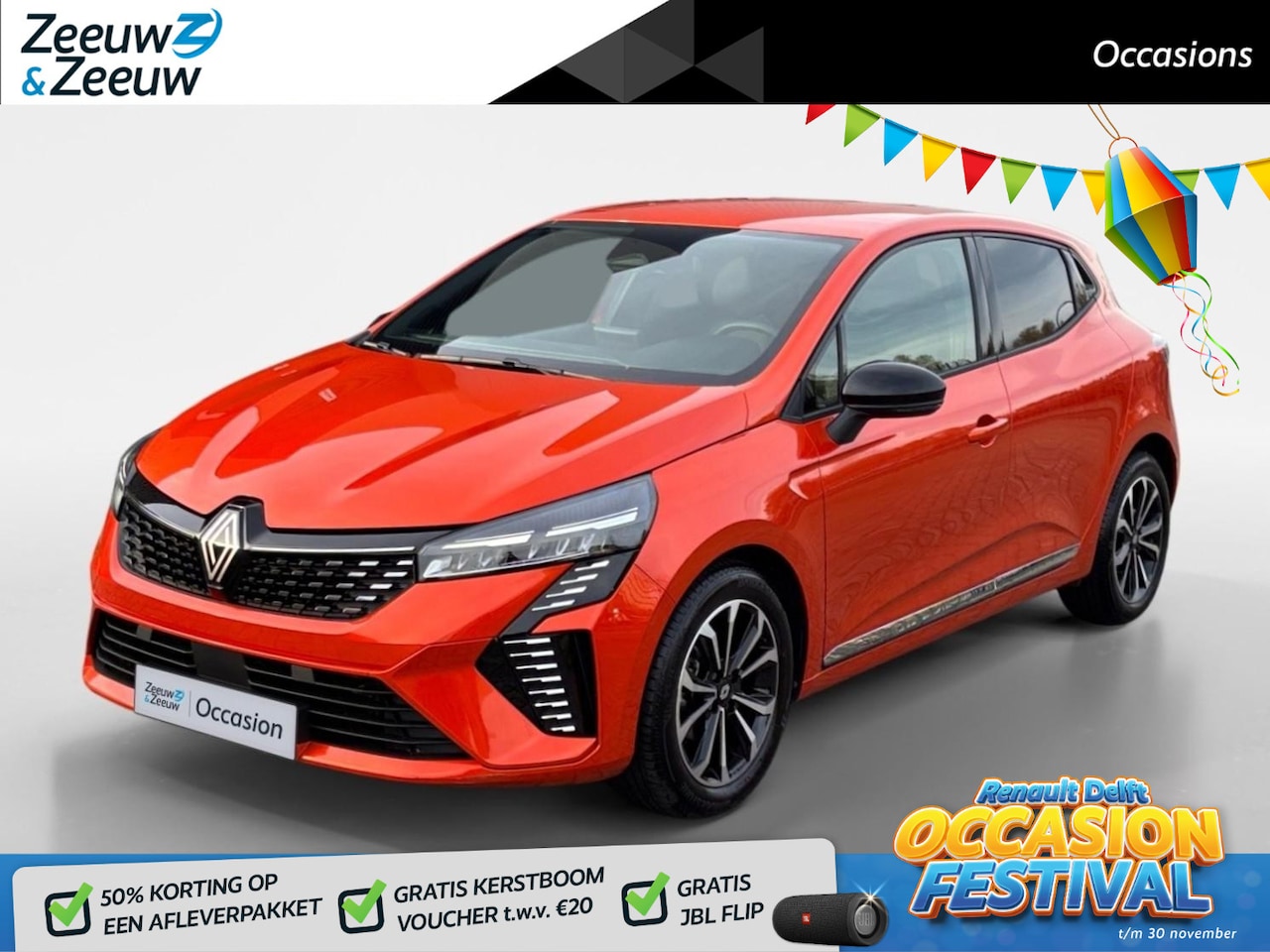 Renault Clio - 90PK TCe GPF Techno | 9,3" Navi | Camera | Parkeersensoren | Cruise Control | Climate Cont - AutoWereld.nl