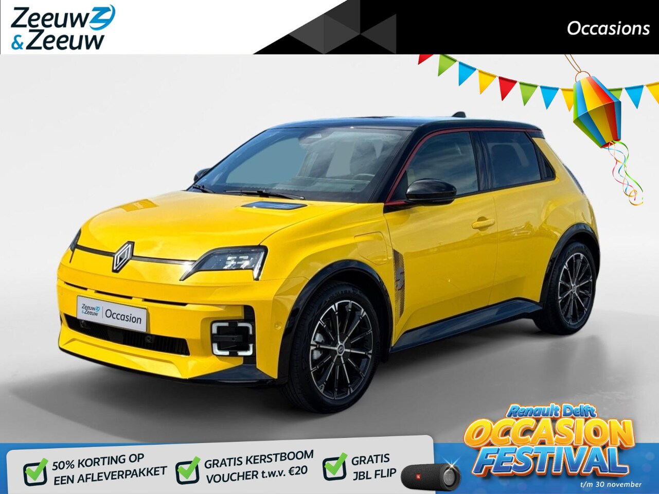 Renault 5 - Comfort Range Iconic Cinq 52 kWh Automaat | Harman Kardon Audio | Camera | Parkeersensoren - AutoWereld.nl