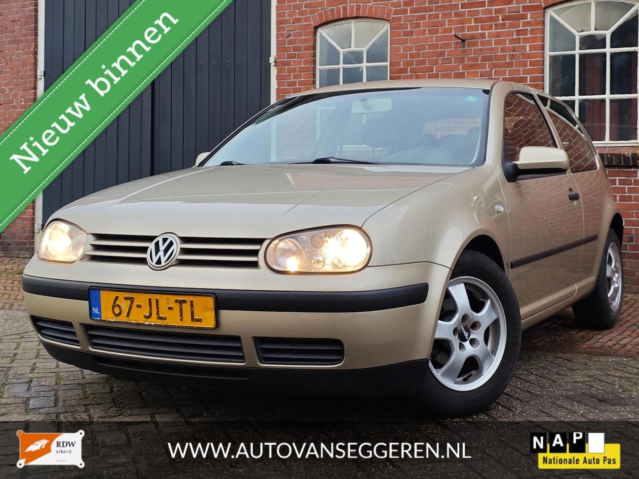 Volkswagen Golf - 1.6-16V - Nwe. APK / Garantie / Airco / Trekhaak - AutoWereld.nl
