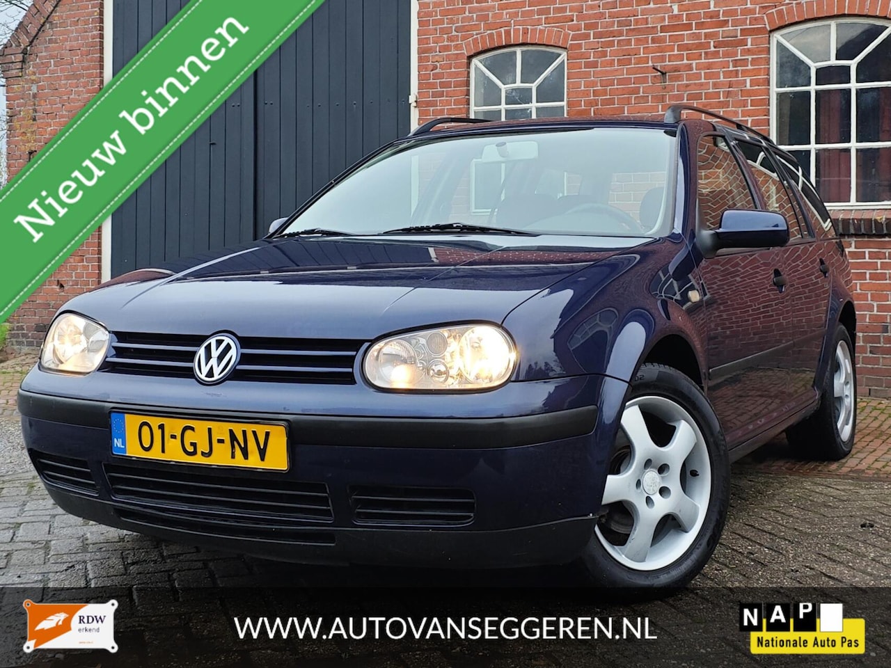Volkswagen Golf Variant - 1.6-16V - APK / Garantie / Trekhaak / Cruise - AutoWereld.nl