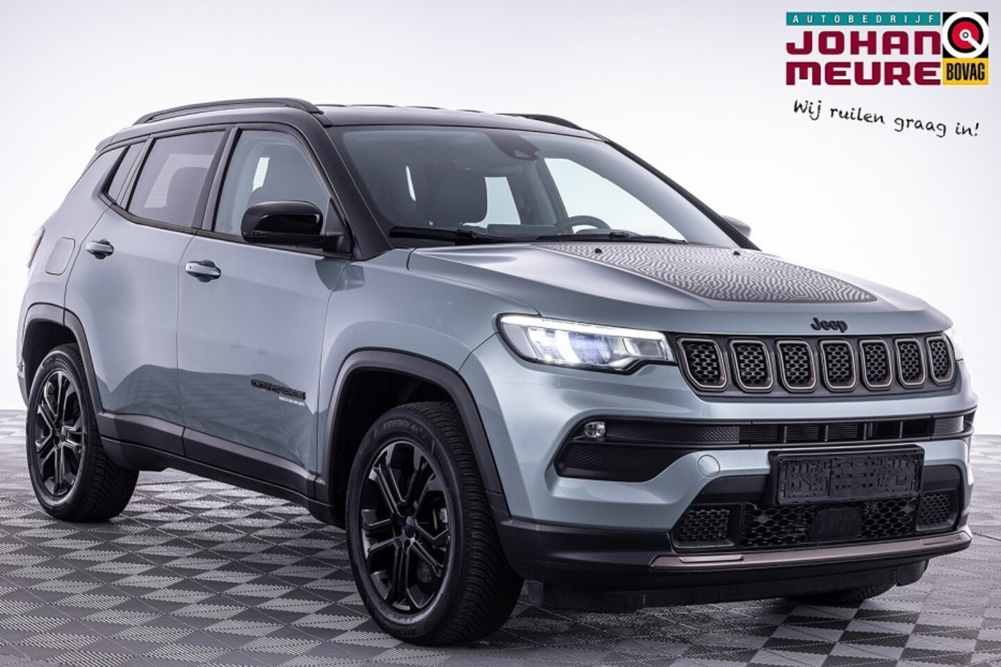 Jeep Compass - 4 x e 240 Plug-in Hybrid Upland | Full LED | ECC | PDC | CARPLAY - AutoWereld.nl