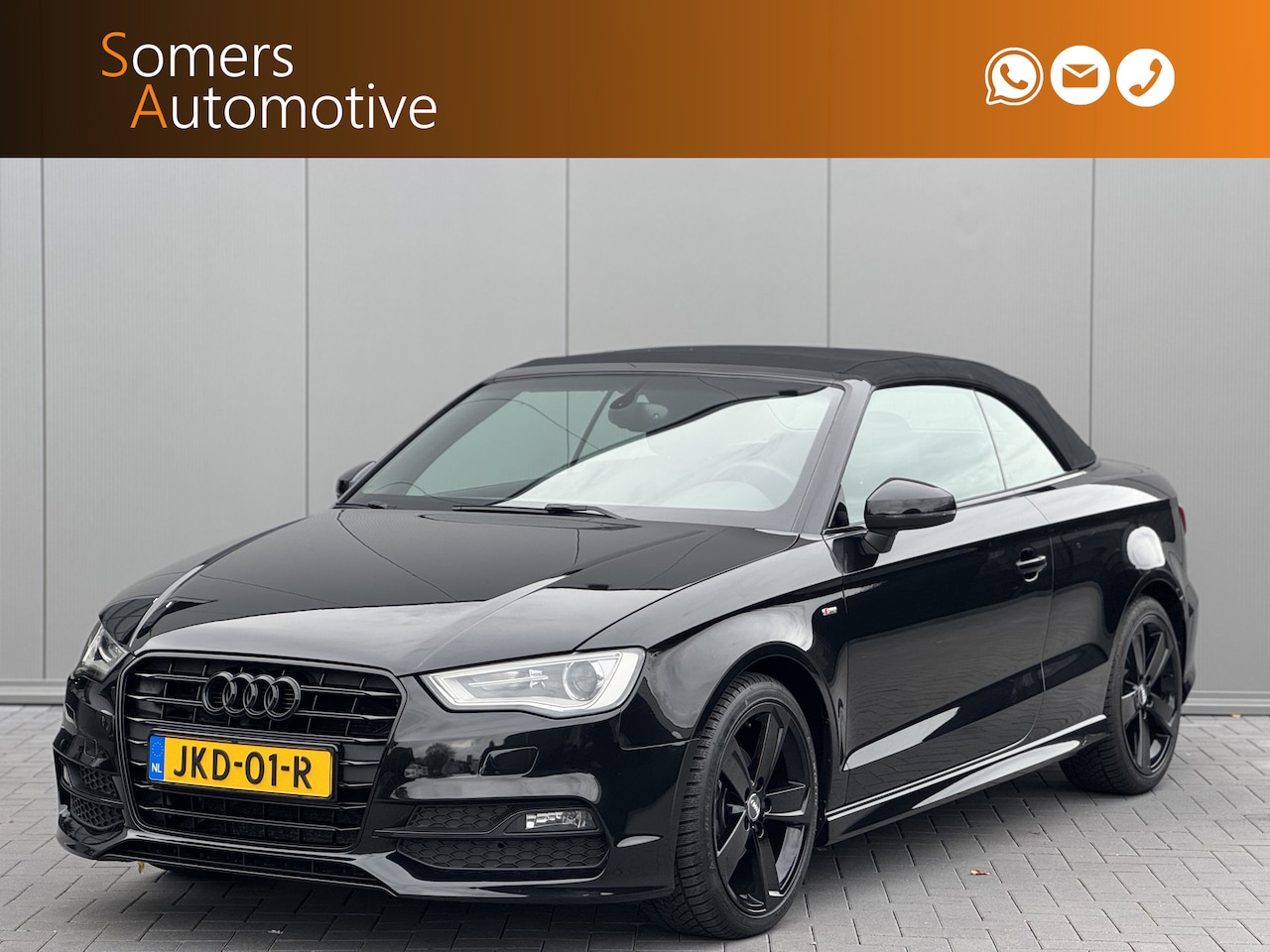 Audi A3 Cabriolet - 1.4 TFSI CoD S Line | Xenon | AirScarf | 18" - AutoWereld.nl