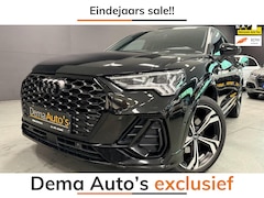 Audi Q3 Sportback - 45 TFSI e 3X S-LINE BLACK-LINE 20'' SFEERVERL/V-COCKPIT/NAVI/LEDER/DAB/LED/CAM///