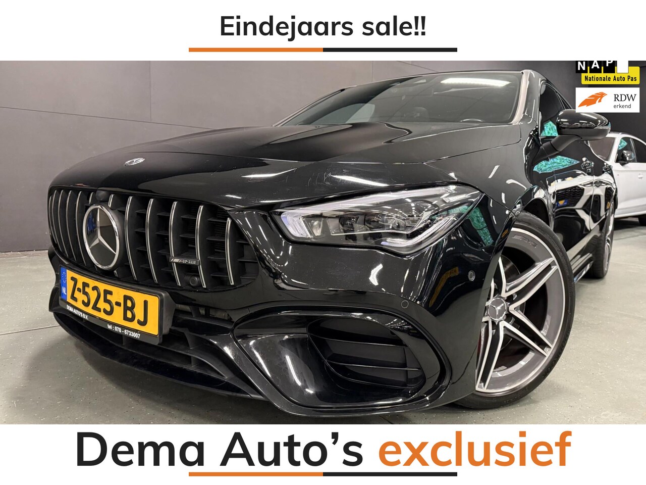 Mercedes-Benz CLA-klasse Shooting Brake - 45 S AMG 4MATIC+ Premium Plus 421PK FULL-OPTION!!!! - AutoWereld.nl