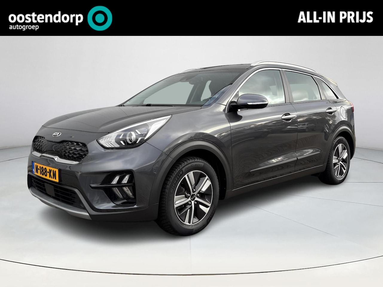 Kia Niro - 1.6 GDi Hybrid DynamicLine Navigatiesysteem | Trekhaak | Automaat | Climate Control | Adap - AutoWereld.nl