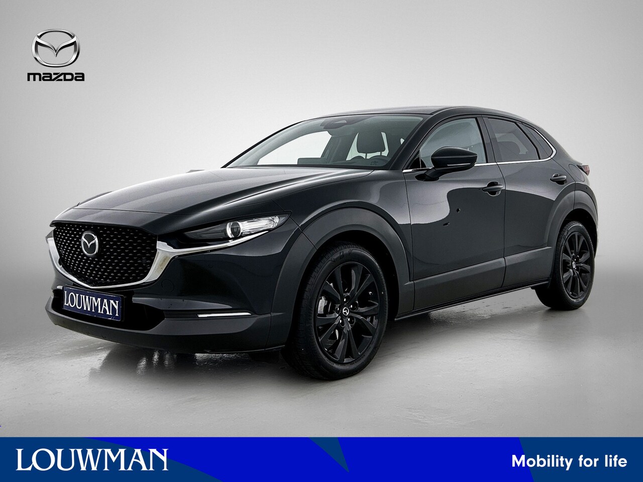 Mazda CX-30 - 2.5 e-SkyActiv-G M Hybrid Homura Interesse in dit voertuig? Hij is uitsluitend te bezichti - AutoWereld.nl