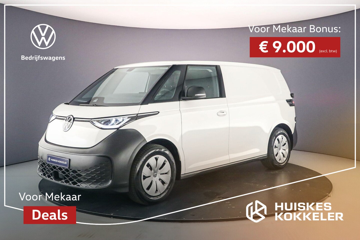Volkswagen ID. Buzz Cargo - Economy Business 79kWh 286pk > Netto-ACTIE-Prijs; bij koop of leasen via HK / excl. kosten - AutoWereld.nl