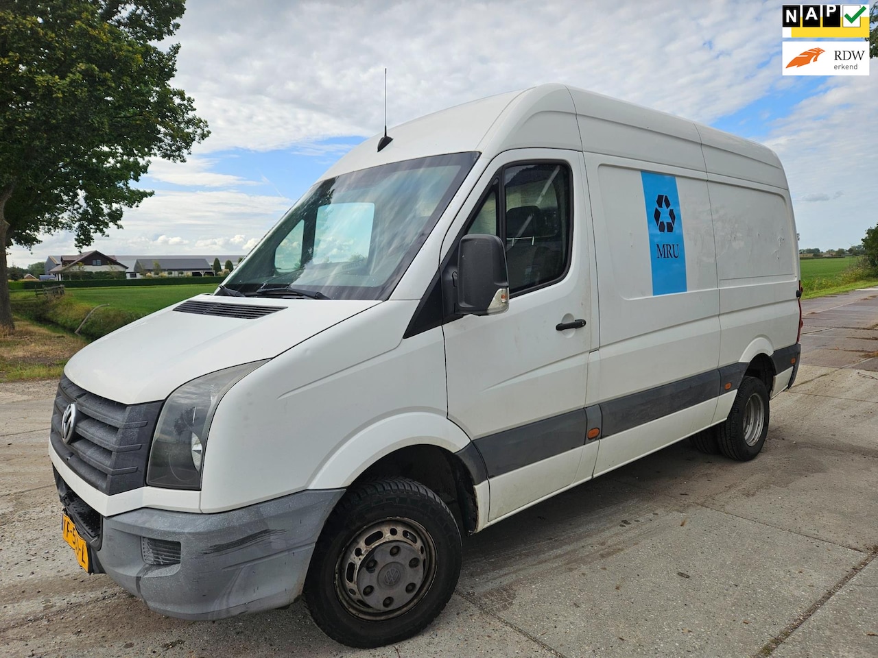 Volkswagen Crafter - 50 2.0 TDI L2H2/ dubbellucht/ kogelwerend glas/ airco/ euro 5 - AutoWereld.nl