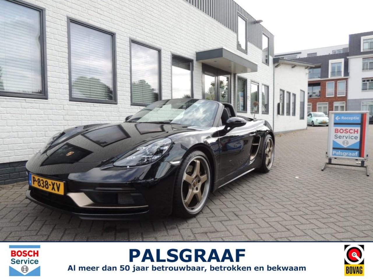 Porsche 718 Boxster - GTS 4.0 6 cil 25 th  nr:179/1250 Limited Edition - AutoWereld.nl