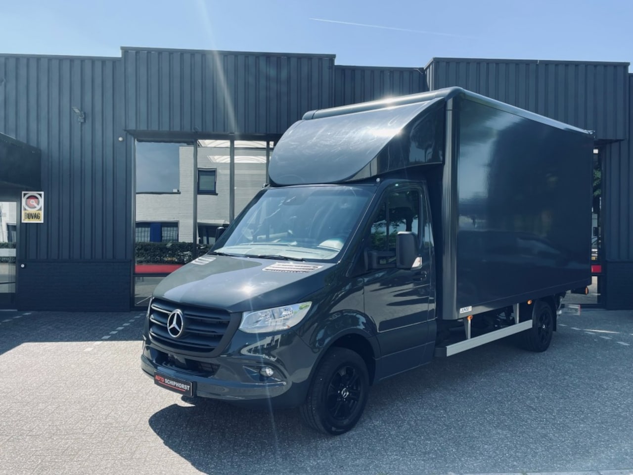 Mercedes-Benz Sprinter - 317 cdi bakwagen laadklep m-bux camera LMVelgen  BPM vrij - AutoWereld.nl
