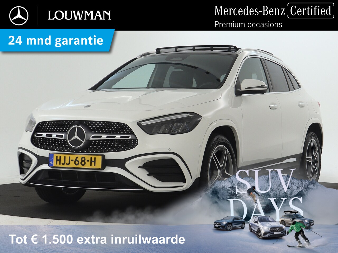 Mercedes-Benz GLA-Klasse - 250 e AMG Plug-In Hybride | AMG Line Advanced Plus | Panorama Schuif-Kanteldak | Dodehoek - AutoWereld.nl