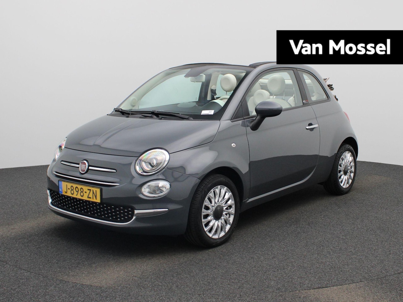 Fiat 500 C - 1.0 Hybrid Lounge | CABRIO | CARPLAY | AIRCO | ELEKTRISCHE RAMEN | BLEUTOOTH | - AutoWereld.nl