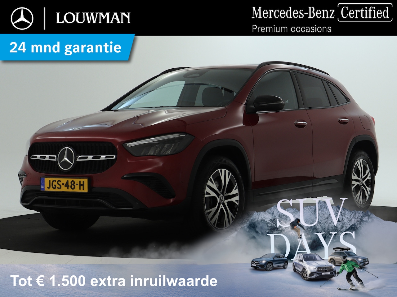 Mercedes-Benz GLA-Klasse - 250 e Plug-In Hybride | Trekhaak | Night Pakket | Sfeerverlichting | 11 kW Laden | Stuur e - AutoWereld.nl