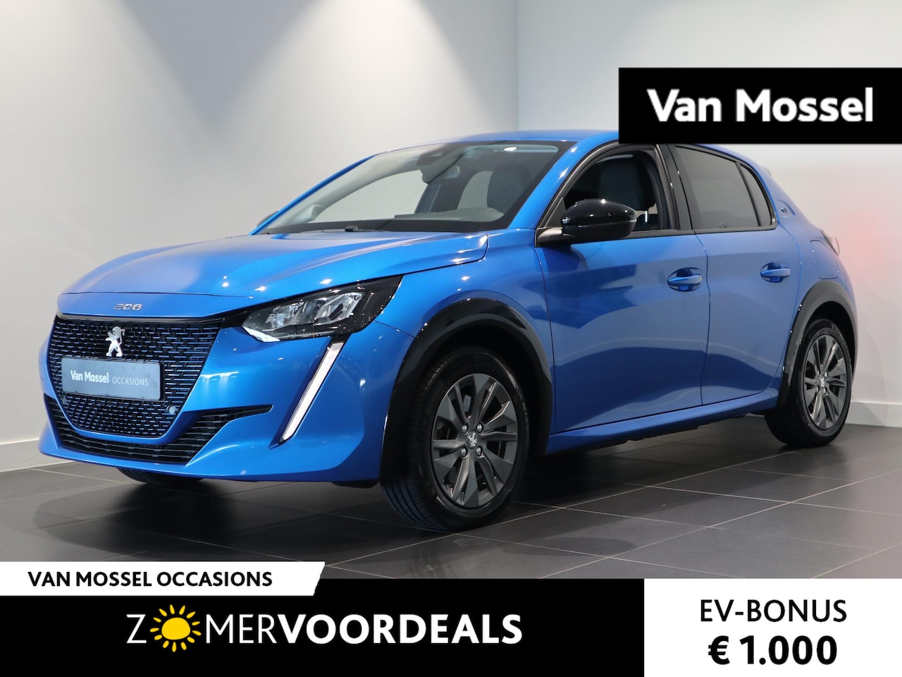 Peugeot e-208 - Allure CLIMA - CARPLAY/ANDROID AUTO - 16" LMV! - AutoWereld.nl