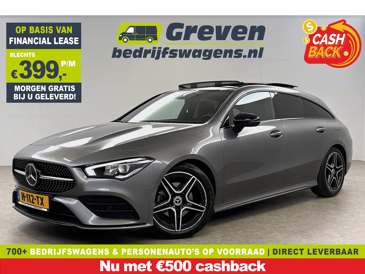 Mercedes-Benz CLA-Klasse - 180 AMG | Pano | LED | Trekh. | Virtual | Camera | Carplay | Cruise | NAP - AutoWereld.nl