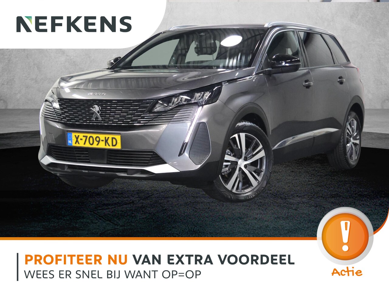 Peugeot 5008 - 1.2 Hybrid 136PK Allure Pack Business | AppleCarPlay/AndroidAuto | Adaptive Cruise Control - AutoWereld.nl