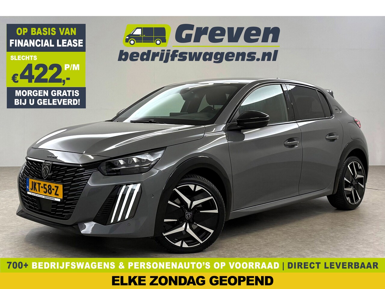 Peugeot 208 - Hybrid 136PK e-DCS6 GT | 360° | Virtual | Sfeerverl. | Carplay | Adap. Cruise | Dodehoek - AutoWereld.nl
