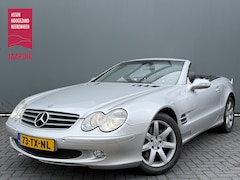 Mercedes-Benz SL-klasse Cabrio - 500 | NAP | AUTOMAAT | NW APK LEDER | STOELVERW. | STOELVENTILATIE | MEMORY STOELEN | PDC