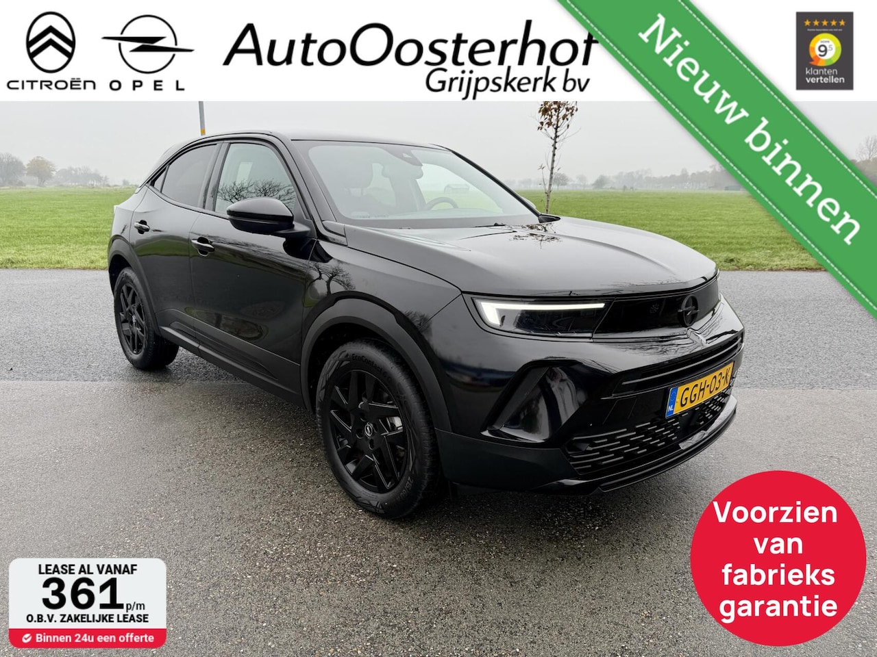 Opel Mokka - 136pk Turbo Hybrid BLACK-GS AUTOMAAT - AutoWereld.nl