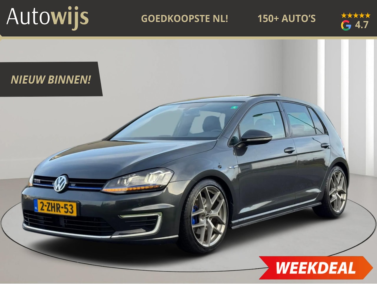 Volkswagen Golf - 1.4 TSI GTE|PANO|LEDER|CAMERA|LED|GOED ONDERHOUDEN - AutoWereld.nl