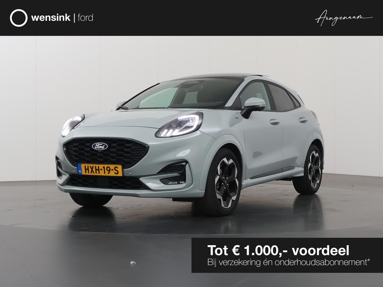 Ford Puma - 1.0 EcoBoost Hybrid ST-Line X | Trekhaak | Facelift | Panoramadak | Winterpack | Cruise Co - AutoWereld.nl