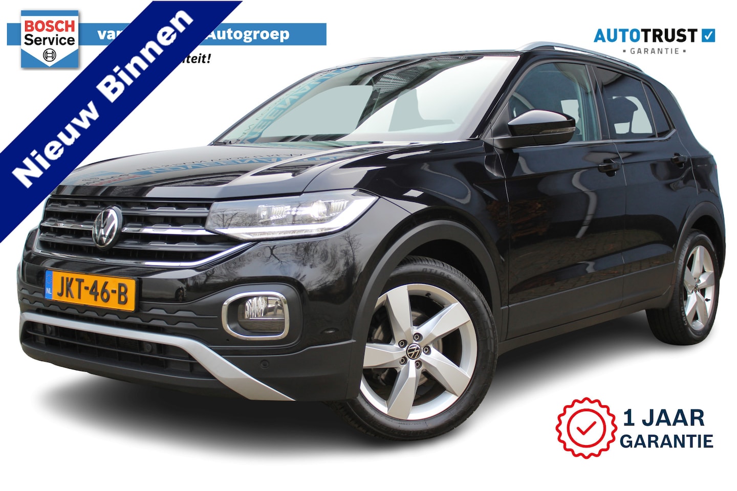 Volkswagen T-Cross - 1.5 TSI Style Business 150PK | Incl. 12 maanden Garantie | Achteruitrijcamera | Stoelverwa - AutoWereld.nl