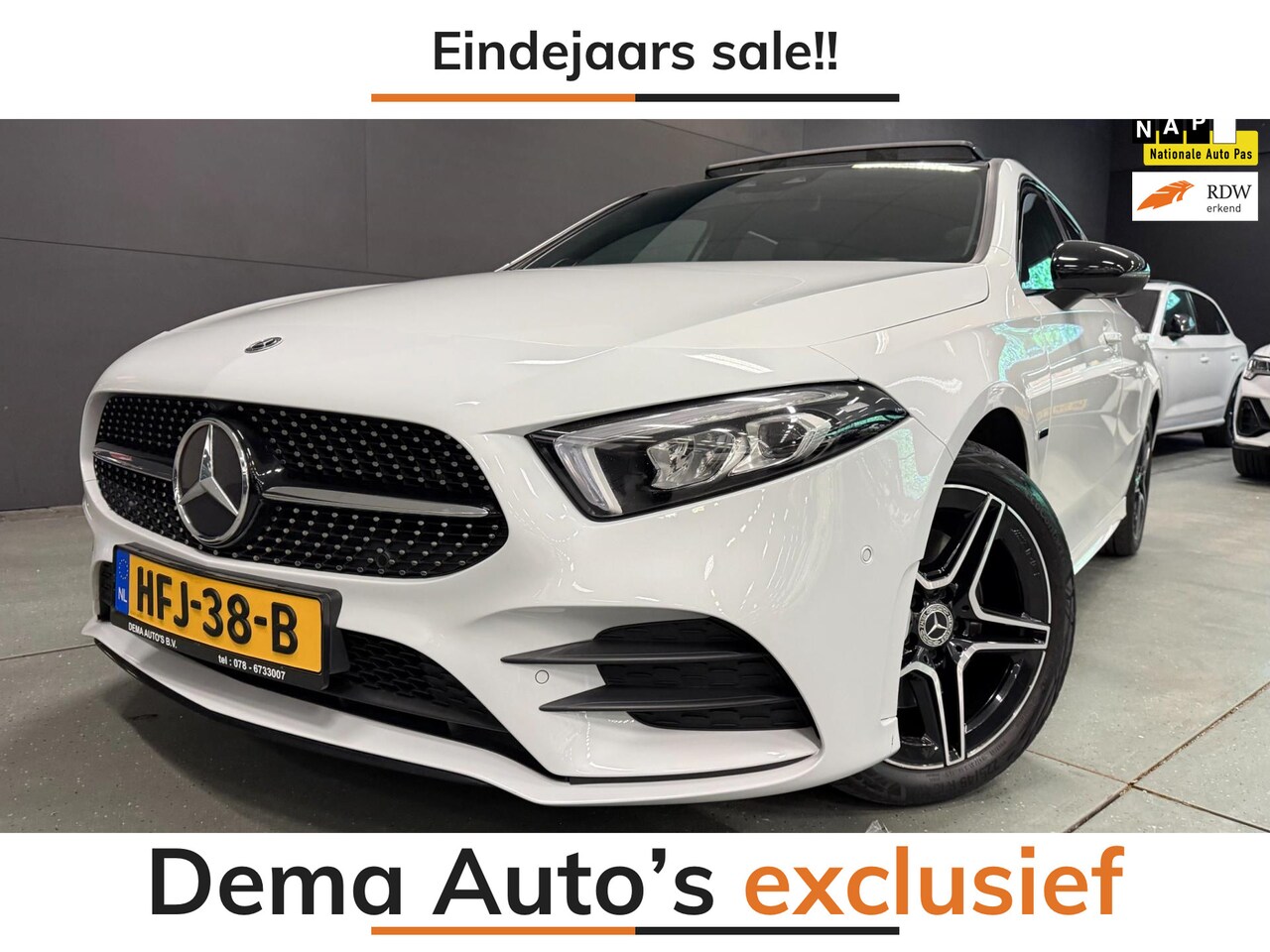 Mercedes-Benz A-klasse - 250 e AMG Limited PANO/CAM/BURMESTER/SFEERVERL/M-STOELEN/// - AutoWereld.nl