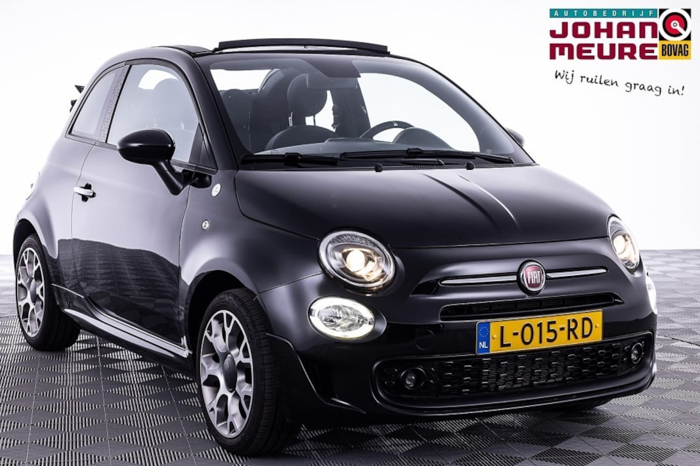 Fiat 500 C - 1.0 Hybrid Hey Google ✅ 1e Eigenaar - AutoWereld.nl