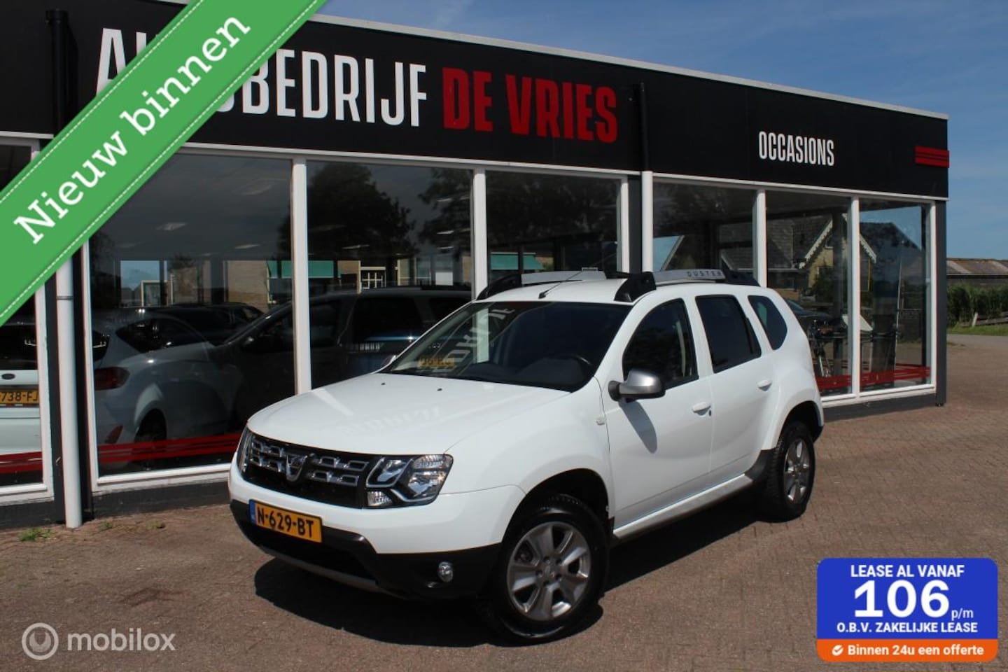 Dacia Duster - 1.2 TCe 4x2 Leder/Navi/Cruise/Stoelverwarming - AutoWereld.nl