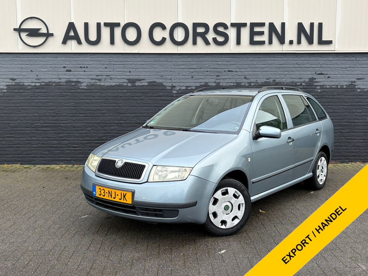 Skoda Fabia Combi - 1.4-16V Flash Airco Cruise Control Trekhaak Elek.Ramen/Spiegels Dakrails Radio/CD - AutoWereld.nl